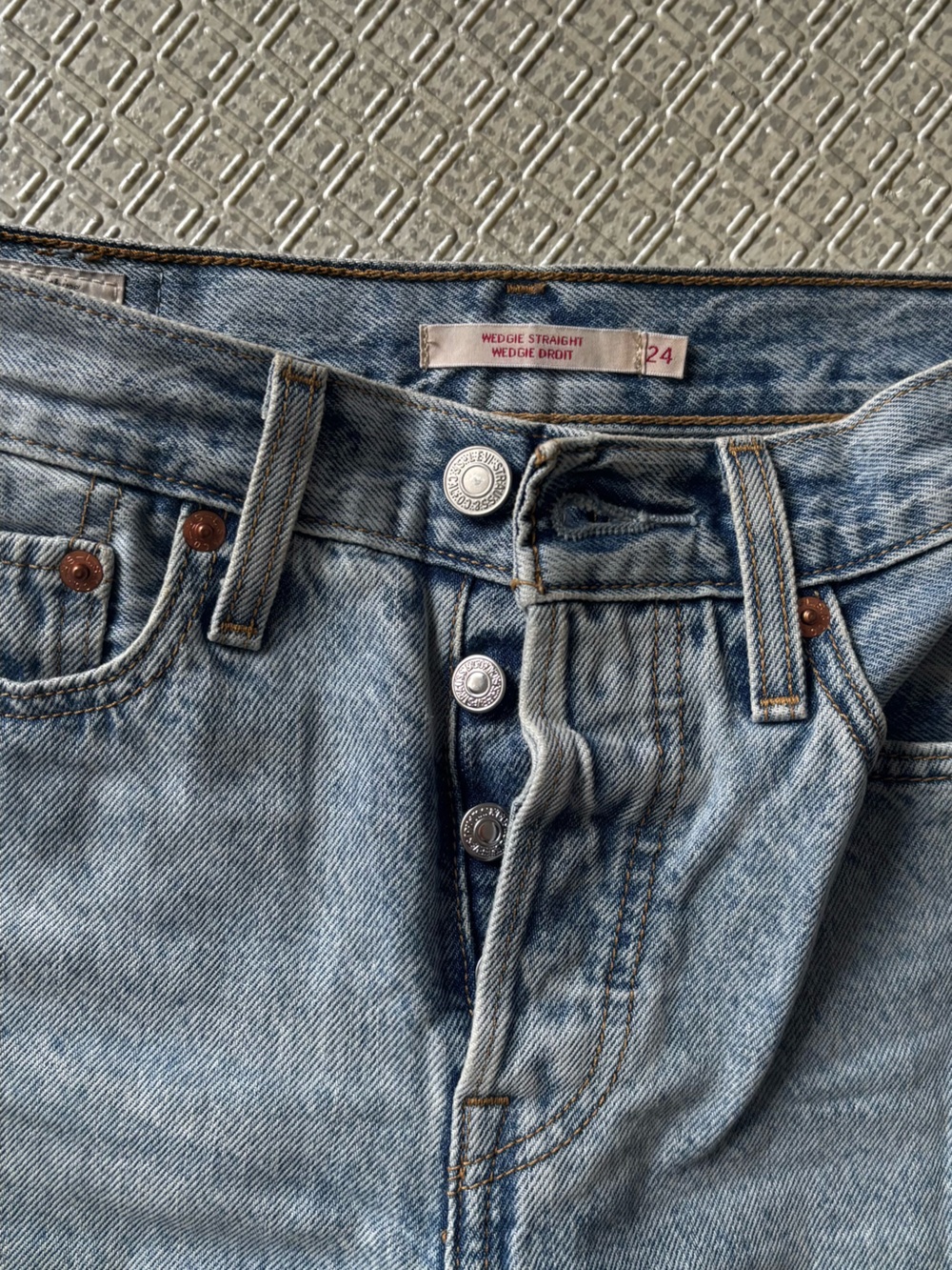 Levi’s wedgie straight